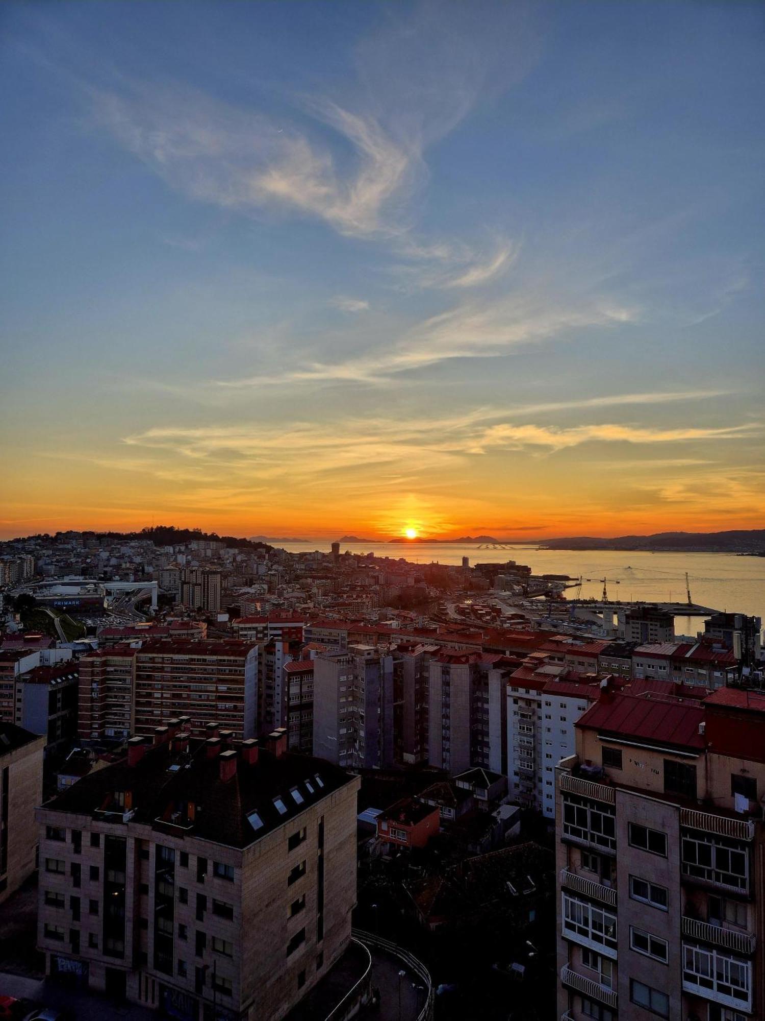 Apartamento Vistasaragon Vigo Exterior foto