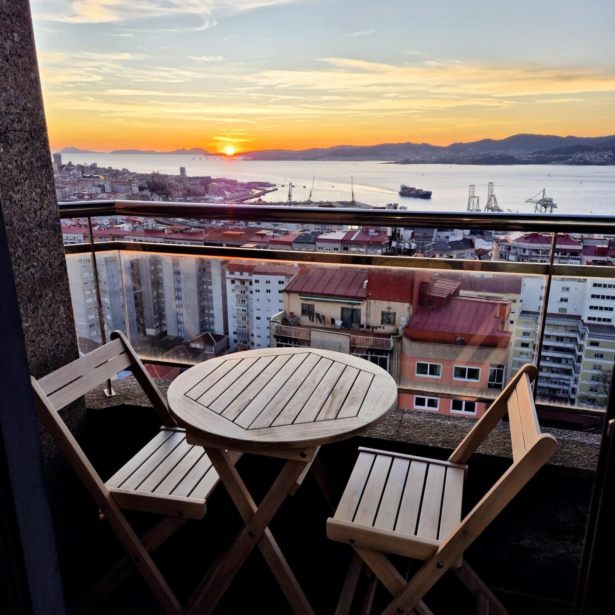 Apartamento Vistasaragon Vigo Exterior foto